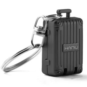 Mini Suitcase Nail Clipper Keychain